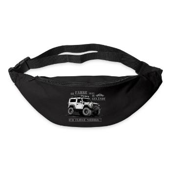 Véhicule tout-terrain - Sac banane - noir - Devant