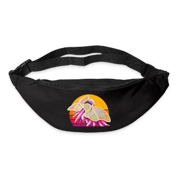 Butterfly Couple - Sonja Ariel von Staden - Bum bag - black - Front