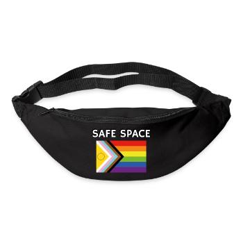 Inklusive Stolz - Gürteltasche - Schwarz - Vorne