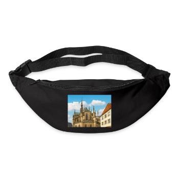 Marienkirche Osnabrück - Gürteltasche - Schwarz - Vorne