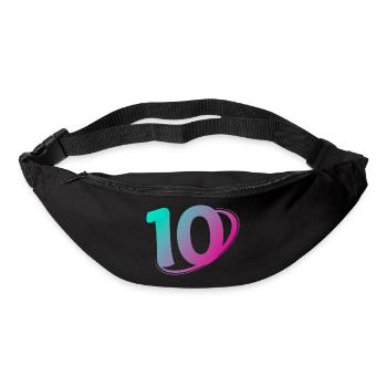 Number 10 multicolor - Bum bag - black - Front