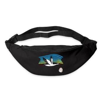 Vogel - Gürteltasche - Schwarz - Vorne