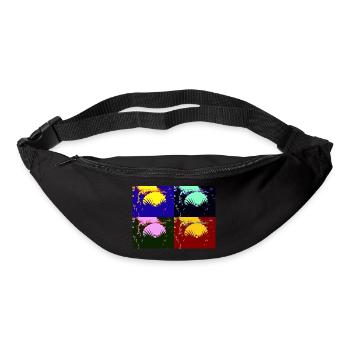 Coquillage - Sac banane - noir - Devant