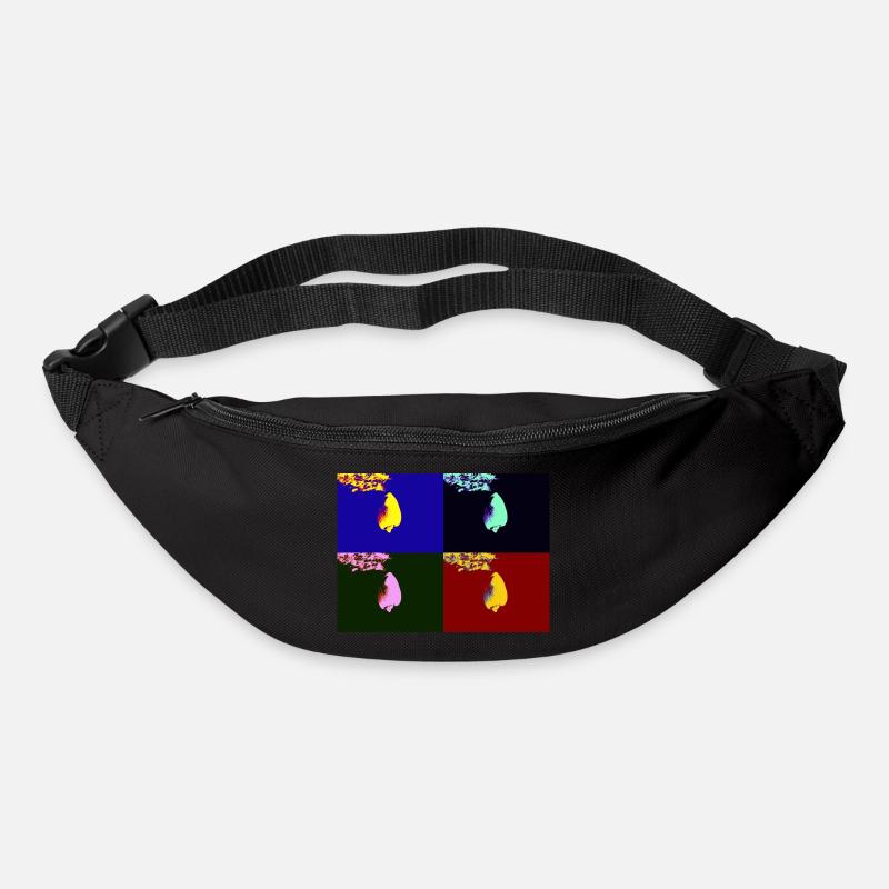 Falling shell - Bum bag - black