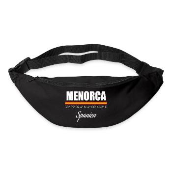 Menorca - Gürteltasche - Schwarz - Vorne