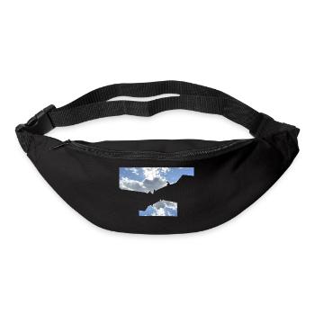 Graphic Skyline - Bum bag - black - Front