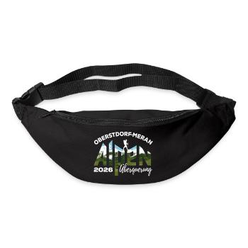 Crossing the Alps 2026, Oberstdorf Merano, hiking - Bum bag - black - Front