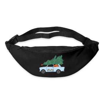 Noël à la maison (Édition Trabi) - Sac banane - noir - Devant