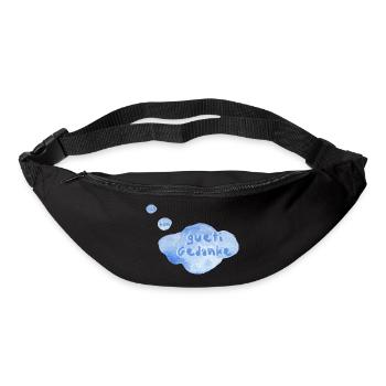 gueti Gedanke - Gürteltasche - Schwarz - Vorne
