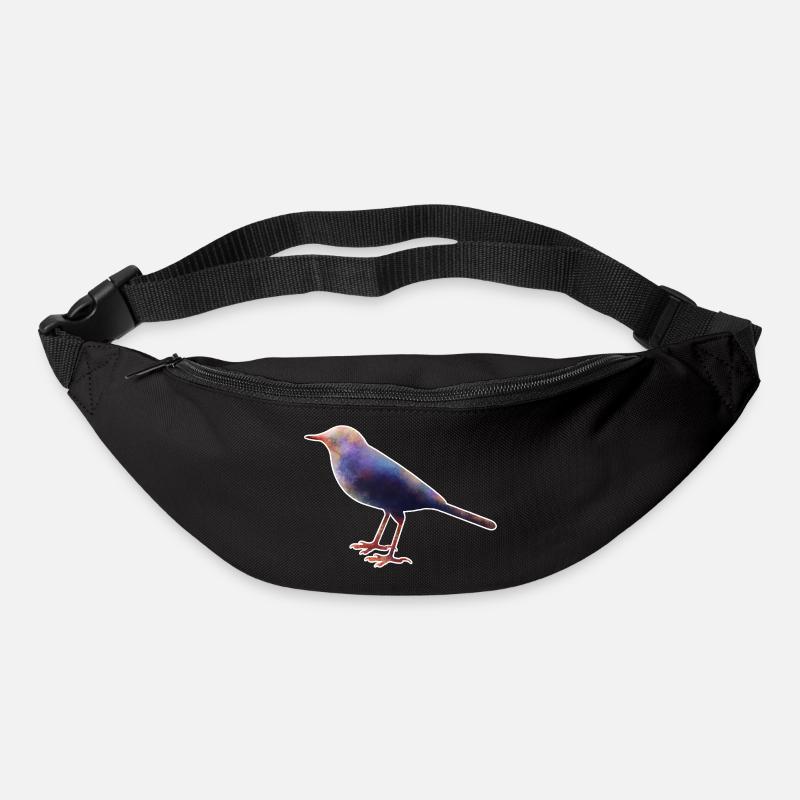 Schafstelze.1 - Gürteltasche - Schwarz