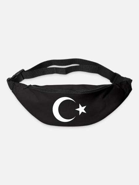 TÜRKEI TÜRKIYE TÜRKISCHE Europa Sport Fan - Gürteltasche - Schwarz