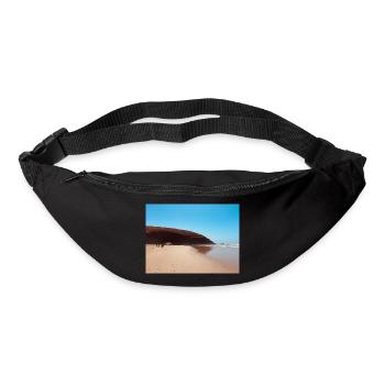 Plage de Red Rock - Sac banane - noir - Devant
