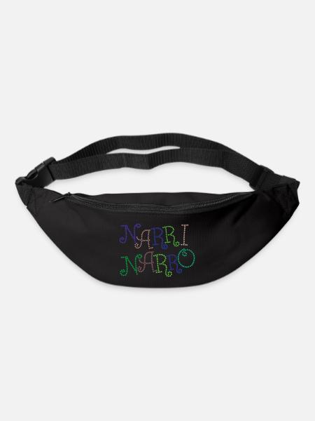 Narri Narro - Fasnetruf - Gürteltasche - Schwarz