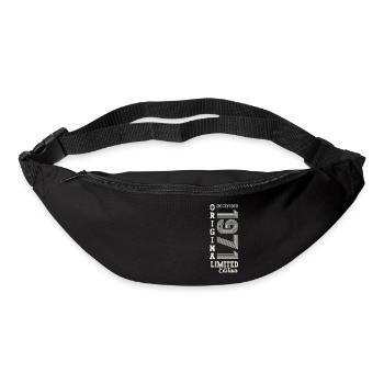 Original December 1971 51st Birthday Gift - Bum bag - black - Front