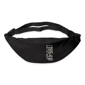 Cadeau original du 68e anniversaire de décembre 1954 - Sac banane - noir - Devant