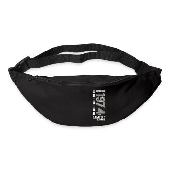 49e anniversaire Original Septembre 1974 - Sac banane - noir - Devant