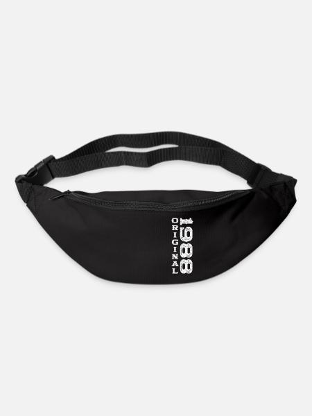 Jahrgang 1988 35. Geburtstag Geschenk Mann/ Frau - Gürteltasche - Schwarz