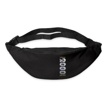24ème Anniversaire Original Août 2000 Millésime 2000 - Sac banane - noir - Devant