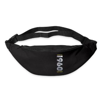 64ème Anniversaire Original Août 1960 Millésime 1960 - Sac banane - noir - Devant