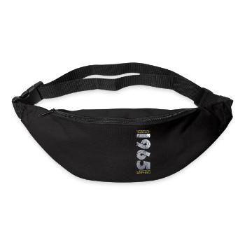 60e anniversaire Original août 1965 Né en 1965 - Sac banane - noir - Devant
