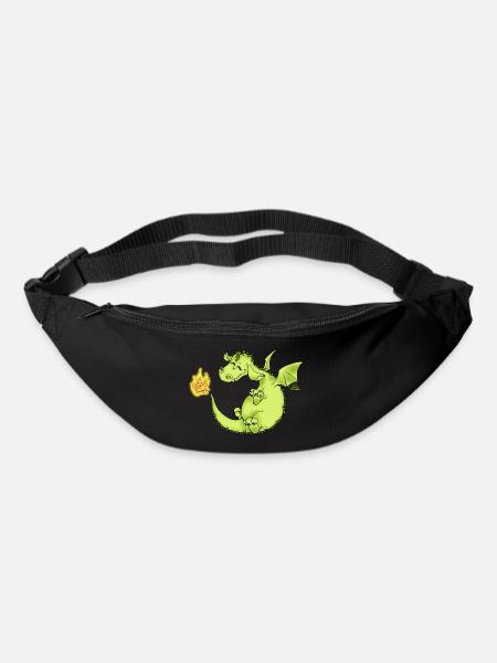 Flim Flam Funkel - Feuerdrache - Gürteltasche - Schwarz