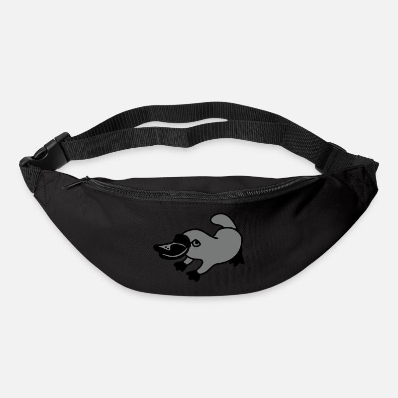 Schnabeltier - Gürteltasche - Schwarz