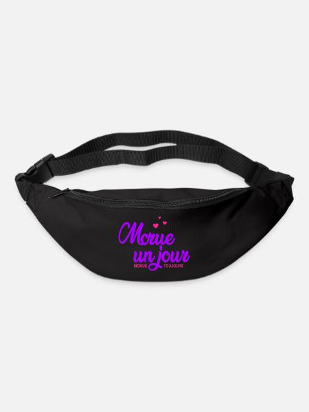 morue un jour morue toujours - Sac banane - noir