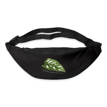 Plantmom Plant Monstera Adansonii Gift Nature - Bum bag - black - Front
