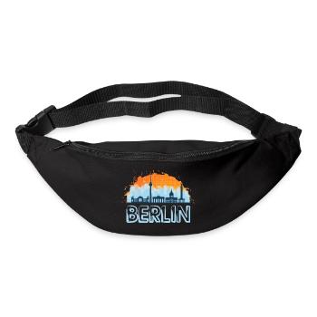 Berlin Deutschland Germany Skyline Stadt City - Bum bag - black - Front