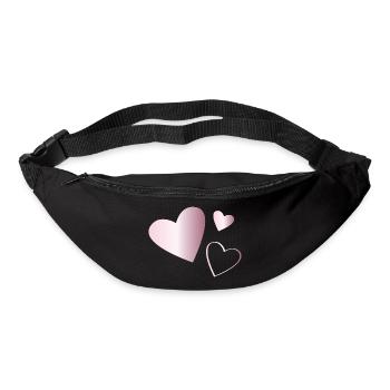 Two Hearts Tourmaline Pink - Bum bag - black - Front