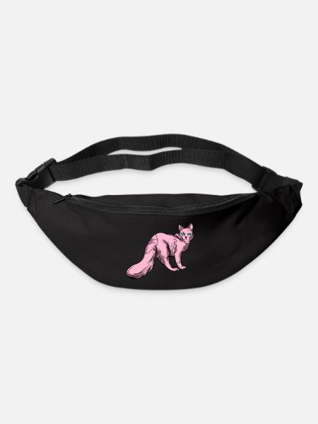 Lustige Katzen 7 - Gürteltasche - Schwarz