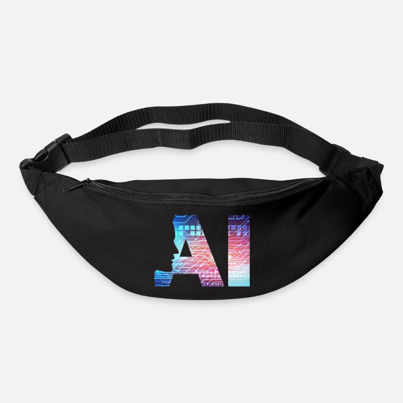 Künstliche Intelligenz - Gürteltasche - Schwarz