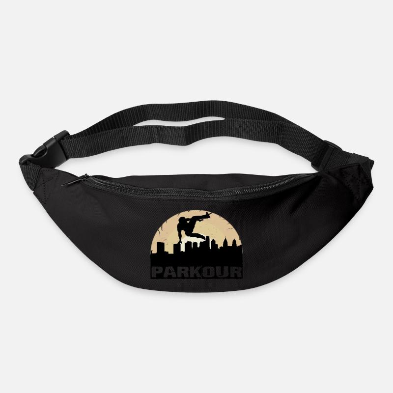Parkour - Gürteltasche - Schwarz