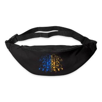 Ukraine Tribal - Bum bag - black - Front