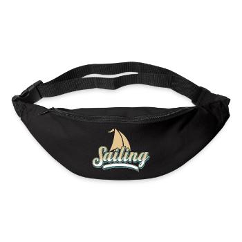 Segelboot Segeln segler - Gürteltasche - Schwarz - Vorne