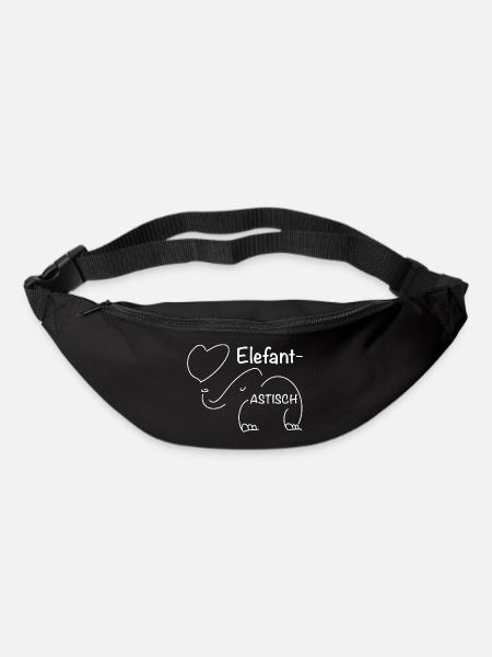Elefantastisch - Gürteltasche - Schwarz
