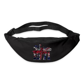 55E ANNIVERSAIRE DU VINTAGE AU ROYAUME-UNI EN 1971 - Sac banane - noir - Devant