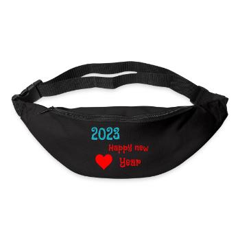 2023 Bonne année - Sac banane - noir - Devant