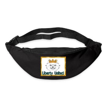 Zwergspitz, Liberty united, Asseccoires, Pullover - Gürteltasche - Schwarz - Vorne