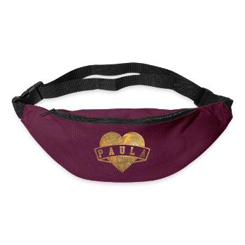 Paula Herzen Gold - Bum bag - burgundy - Front