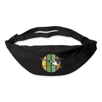 Vogel - Gürteltasche - Schwarz - Vorne