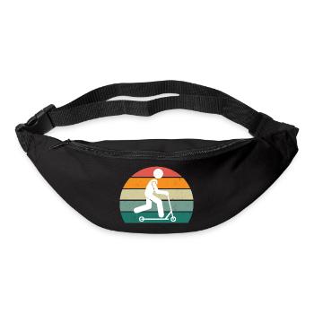 RetroScooter - Bum bag - black - Front