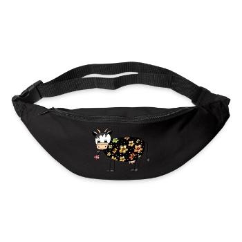 Cow - Bum bag - black - Front