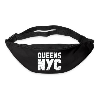 Queens NYC - Sac banane - noir - Devant