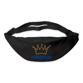 PRINZESSIN 1 - Gürteltasche - Schwarz - Vorne