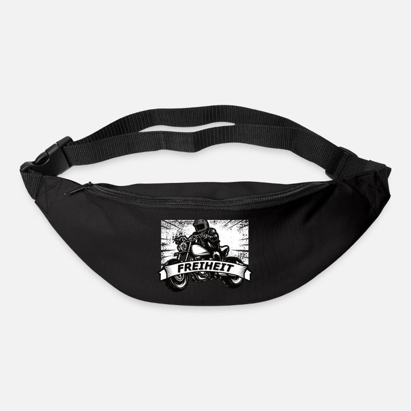 Freiheit - Gürteltasche - Schwarz