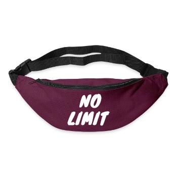 no limit - Sac banane - bordeaux  - Devant