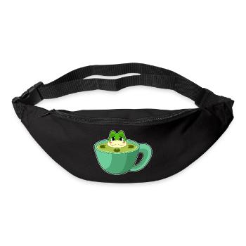 Mug grenouille - Sac banane - noir - Devant