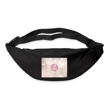 2024, Japanese Kanji New Year 2024, Japanese - Bum bag - black - Front
