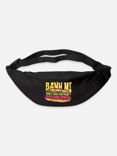 Vietnam Viet Banh Mi pain vietnamien I cadeau - Sac banane - noir